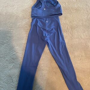 Lululemon Athletica Blue Jumpsuit
